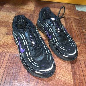 AirMax 97s throwback purple Nike logo